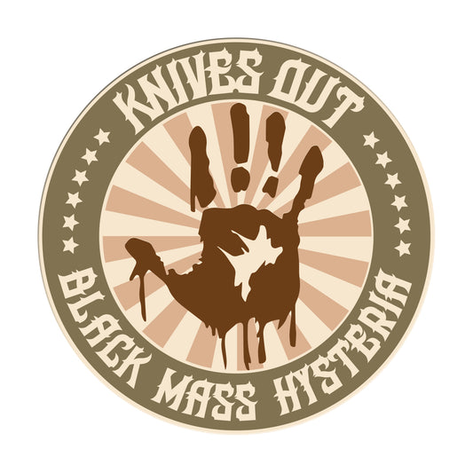 Knives Out! "Handprint" Patch