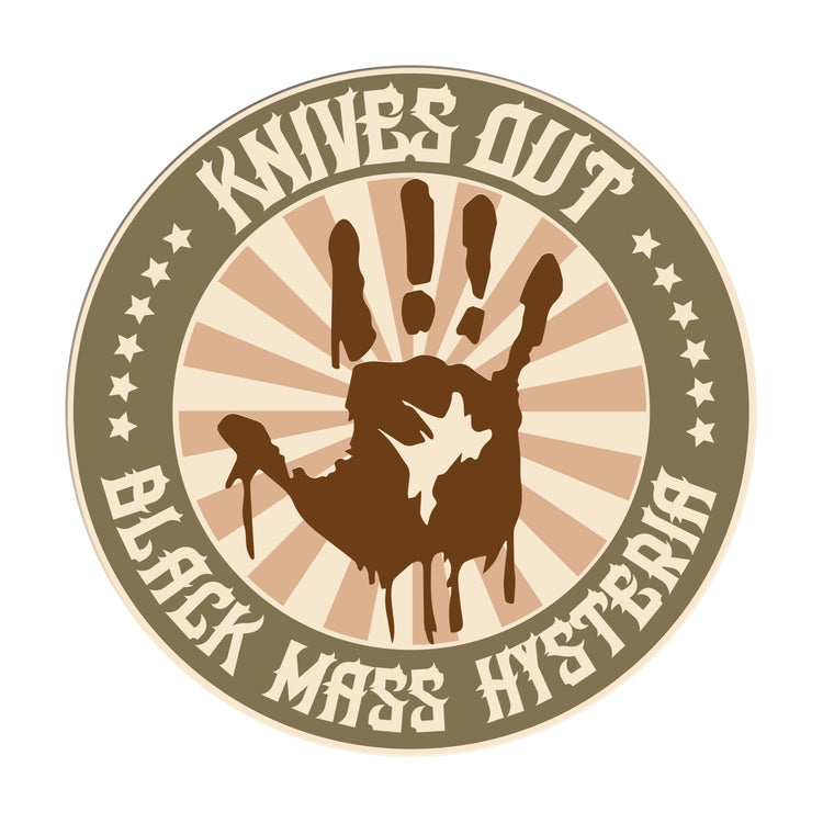 Knives Out! "Handprint" Patch