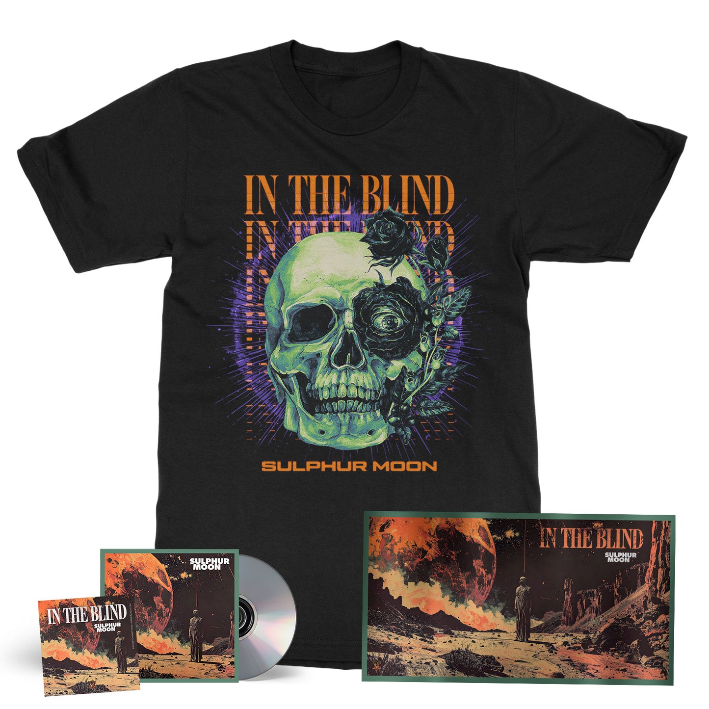 In The Blind "Sulphur Moon Skull " Bundle